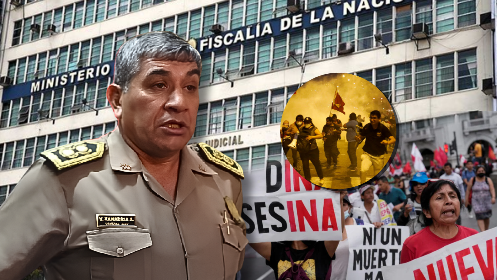 Piden 8 años de cárcel para general PNP por heridos durante protestas en 2022
