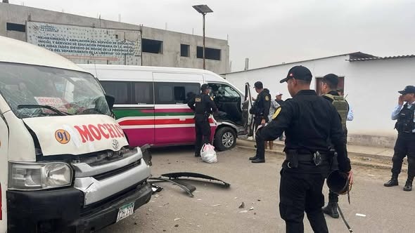 ¡En menos de 24 horas! Nuevo accidente de tránsito deja varios heridos en Moche