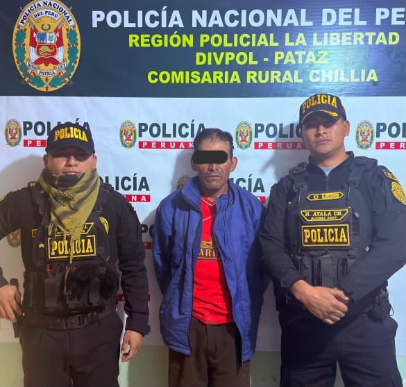 Detienen a uno de los más buscados por drogas en el país en Pataz