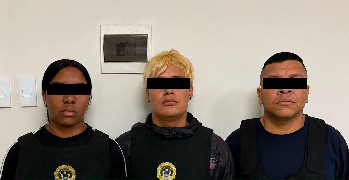 Detienen a tres extranjeros por presunta coacción para pedir S/600 a víctima