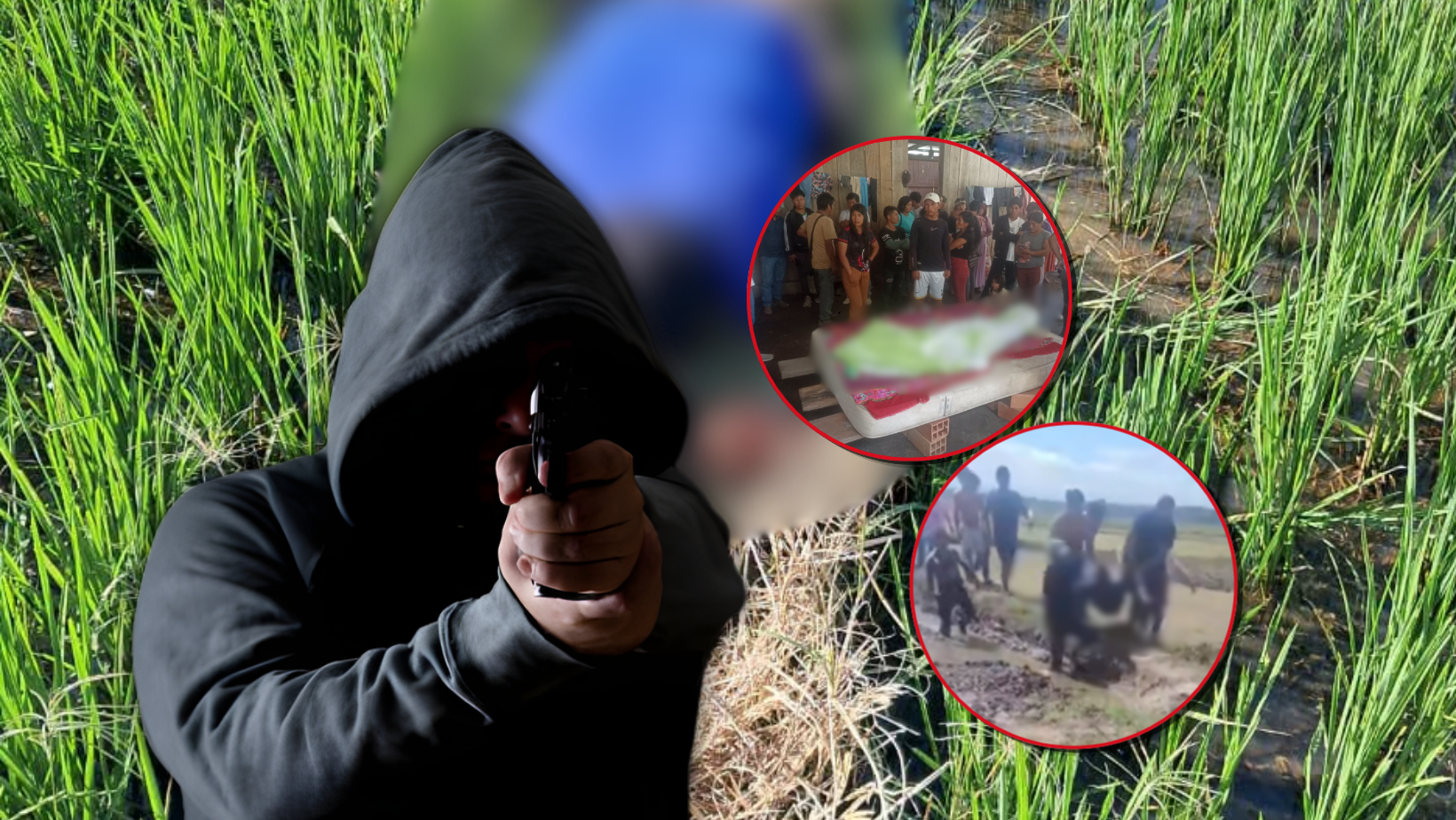 Tres muertos y tres heridos deja violenta balacera en el distrito de Awajún