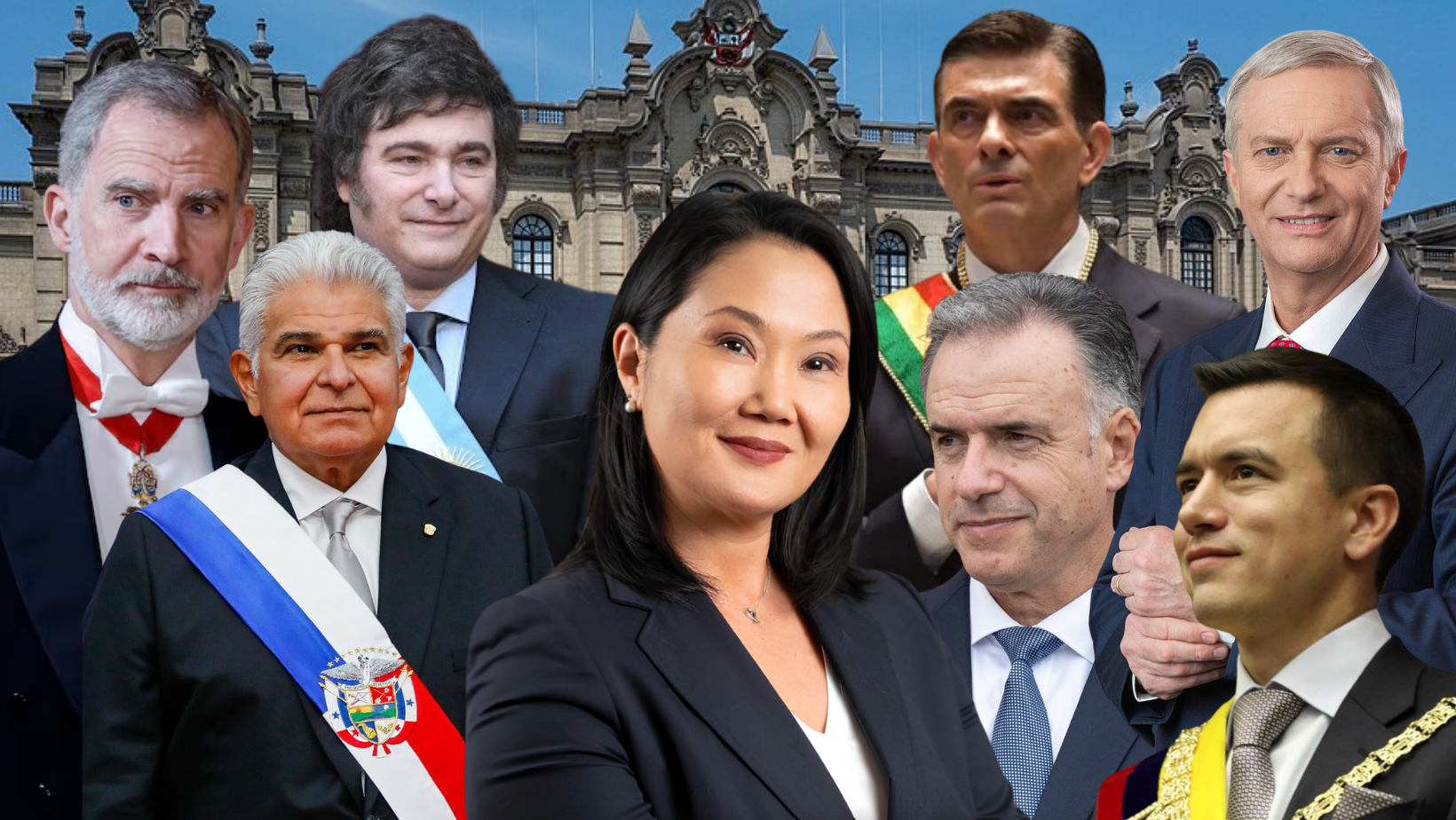 Llegan a Lima el rey de España y 7 presidentes para asunción de mando de Keiko Fujimori
