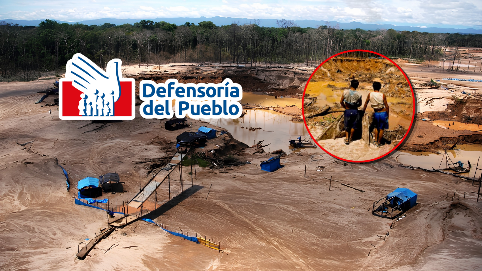 Defensoría del Pueblo advierte conflictos provocados por la expansión de la minería ilegal