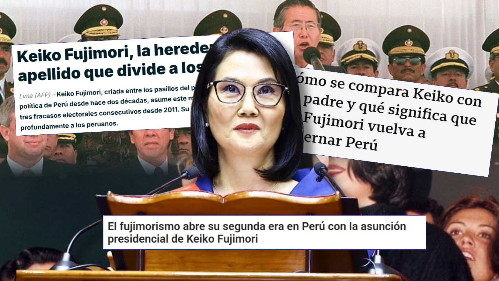 Esto dice la prensa extranjera sobre el ascenso al poder de Keiko Fujimori
