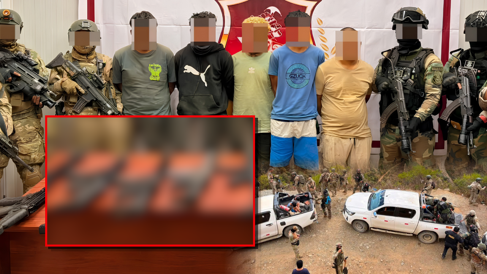 Detienen a 5 presuntos responsables de desatar enfrentamiento armado en Pataz