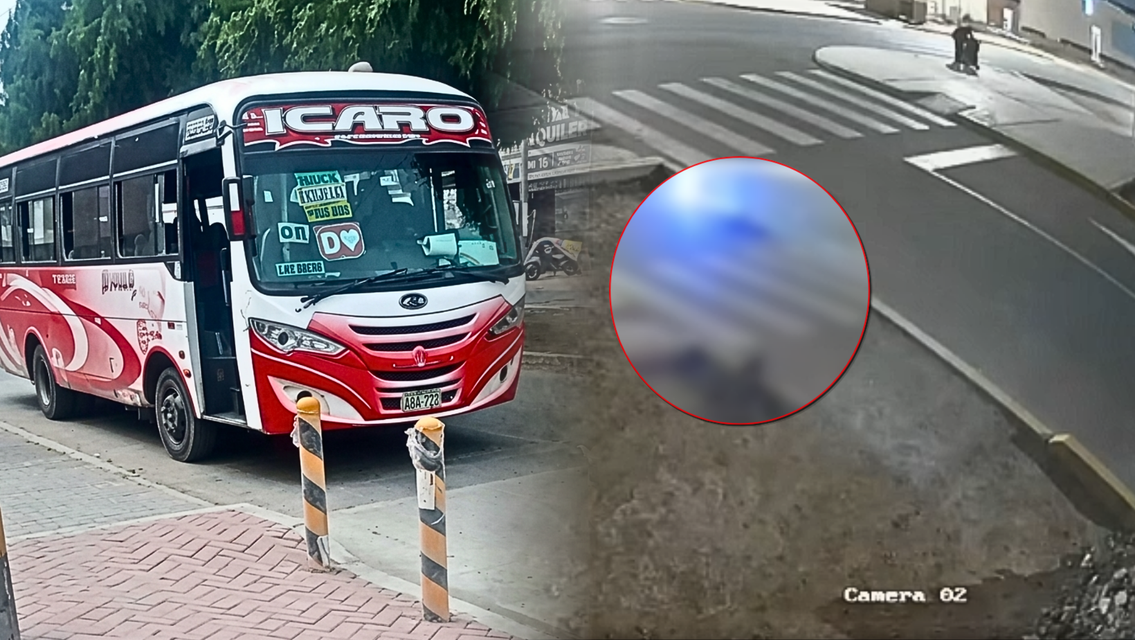 Suspenden ruta de la E.T. Ícaro tras accidente donde falleció joven motociclista