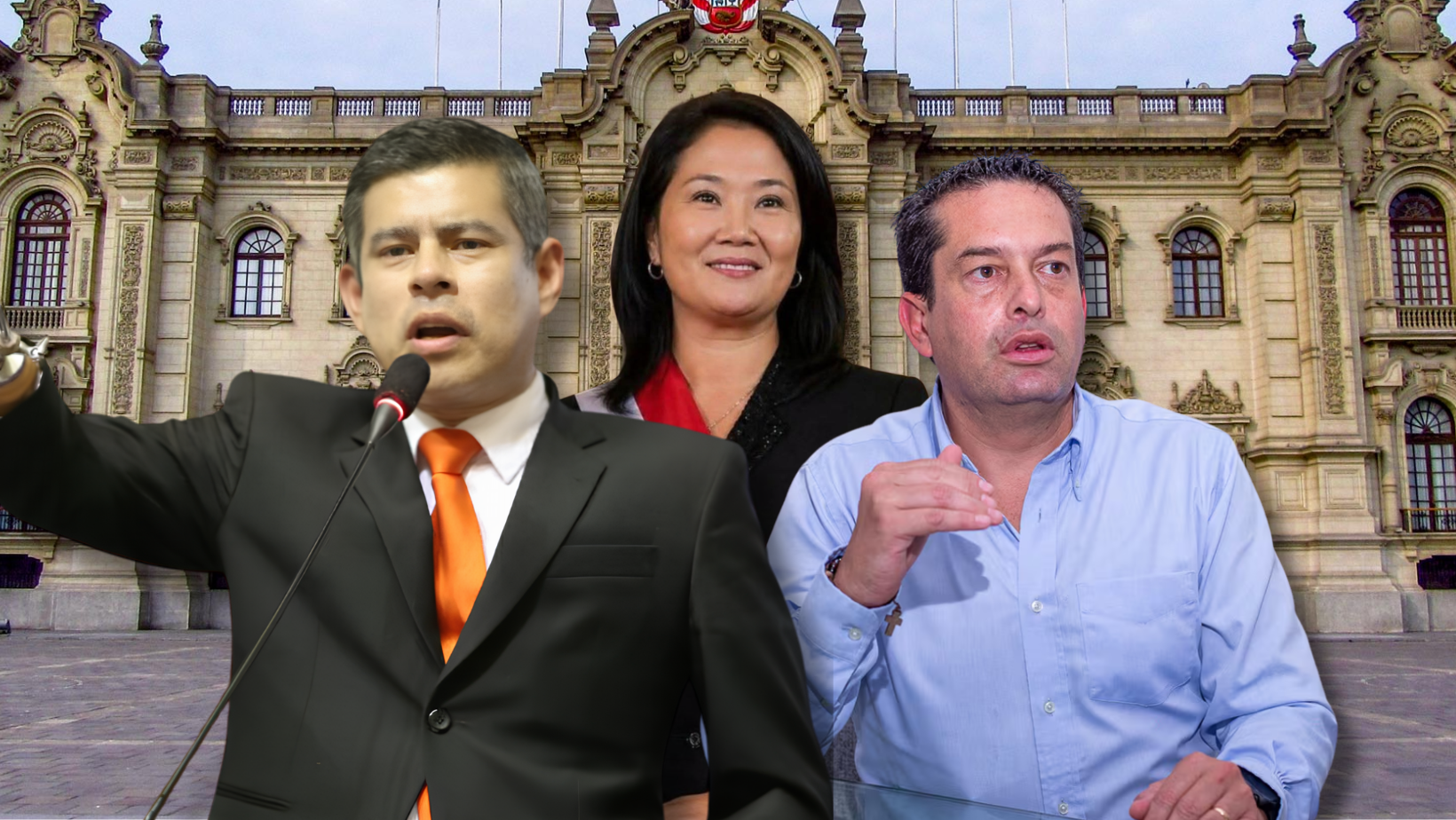 Luis Galarreta y Miki Torres son proclamados vicepresidentes de Keiko Fujimori