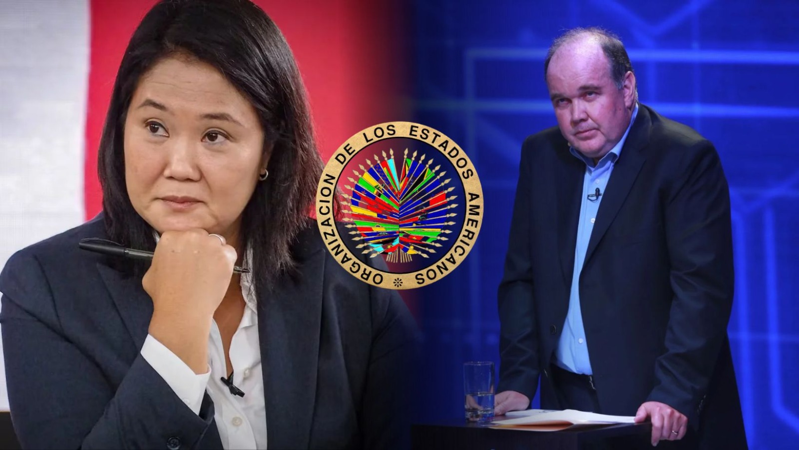 López-Aliaga propondrá retiro de Perú del Pacto de San José en reunión con Keiko Fujimori