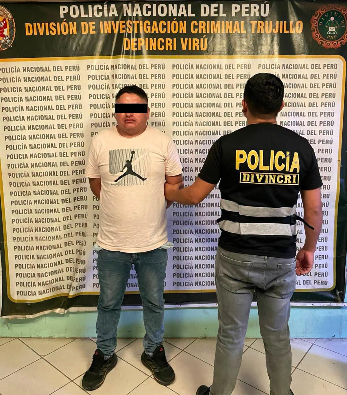 Virú: detienen a hombre buscado por la justicia por un pedido extorsivo de S/50 mil a víctima