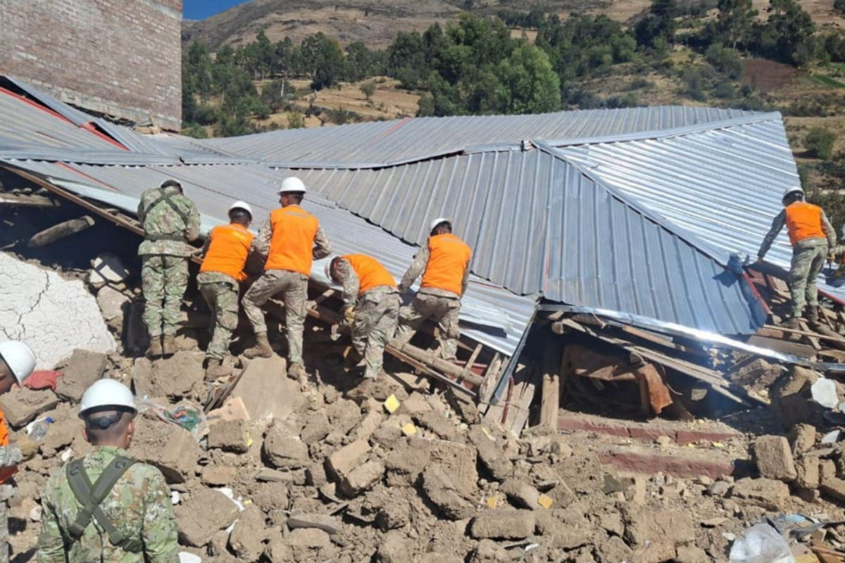 Sismo en Junin: último balance registra cinco muertos y más de 400 casas destruidas