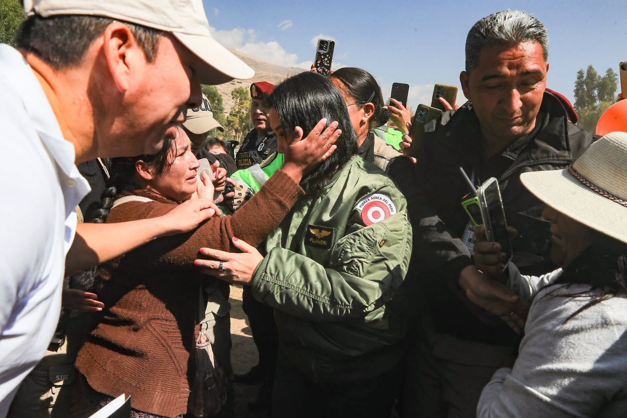 Keiko en Junín: presidenta llega a zona damnificada por sismos