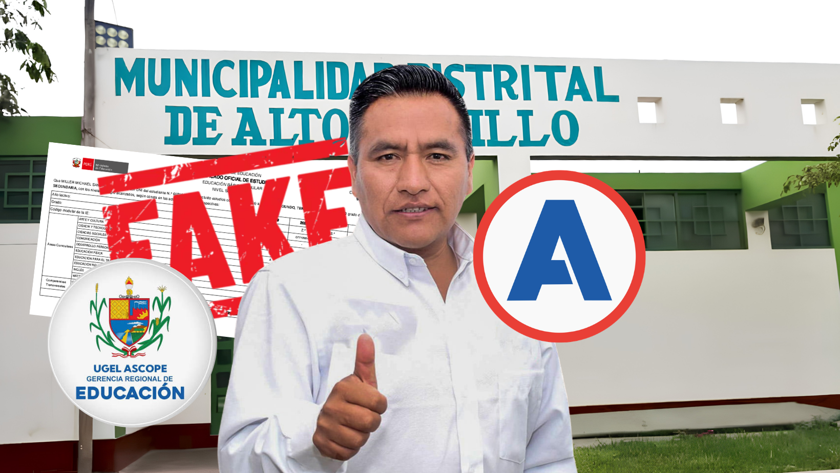 Candidato de APP a Alto Trujillo habría falsificado certificado de estudios y estudia Derecho en la UCV