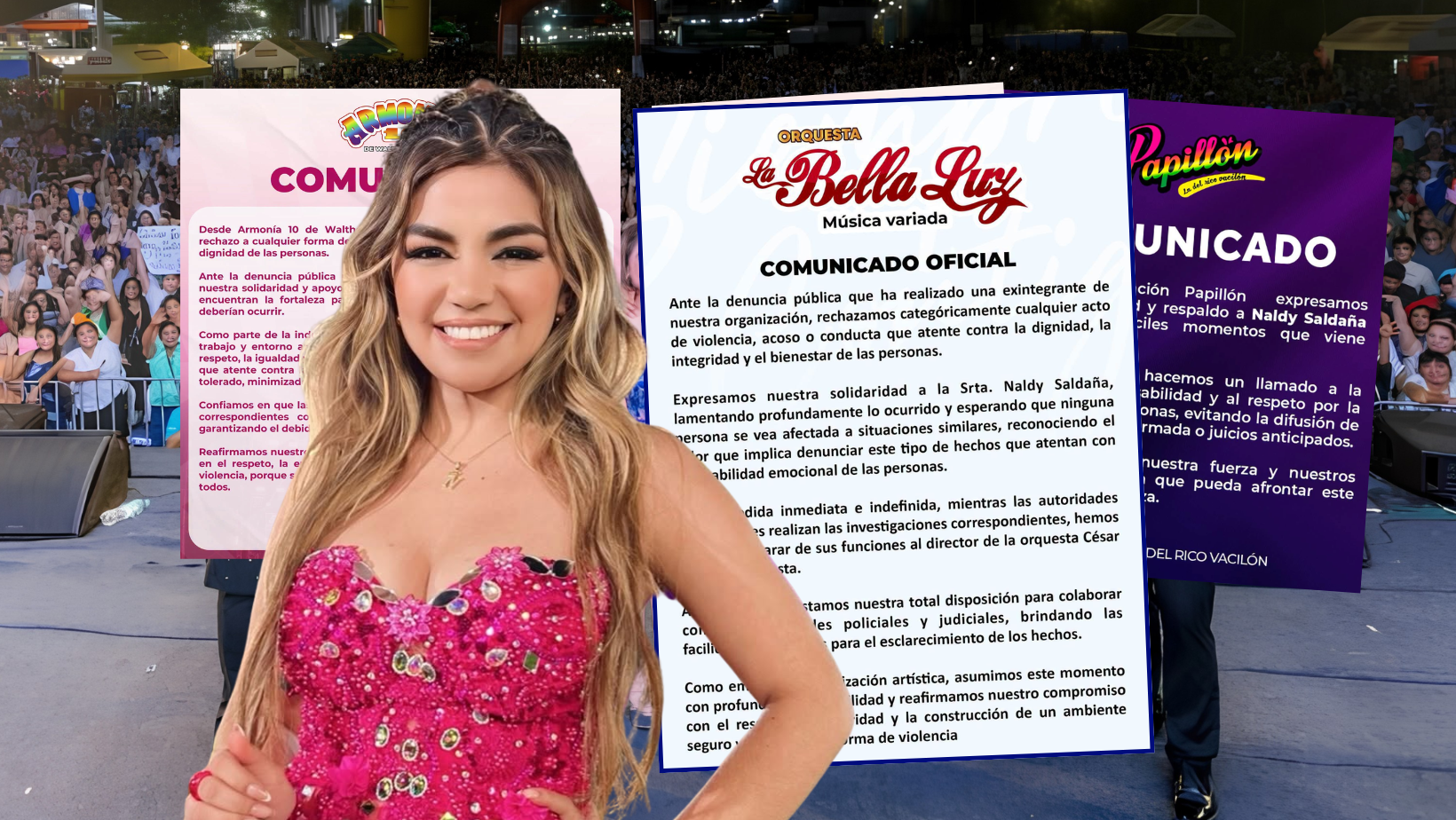 La Bella Luz separa a director acusado de tocamientos indebidos a Naldy Saldaña