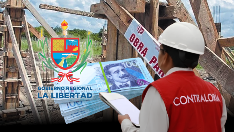 Más de 8 mil millones de inversión acumulada en obras paralizadas en La Libertad