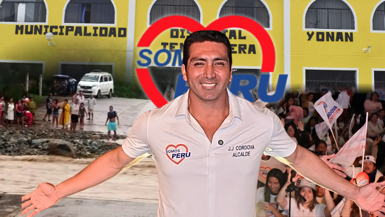 Pobladores de Tembladera denuncian gestión de J.J. Córdova, candidato a Víctor Larco