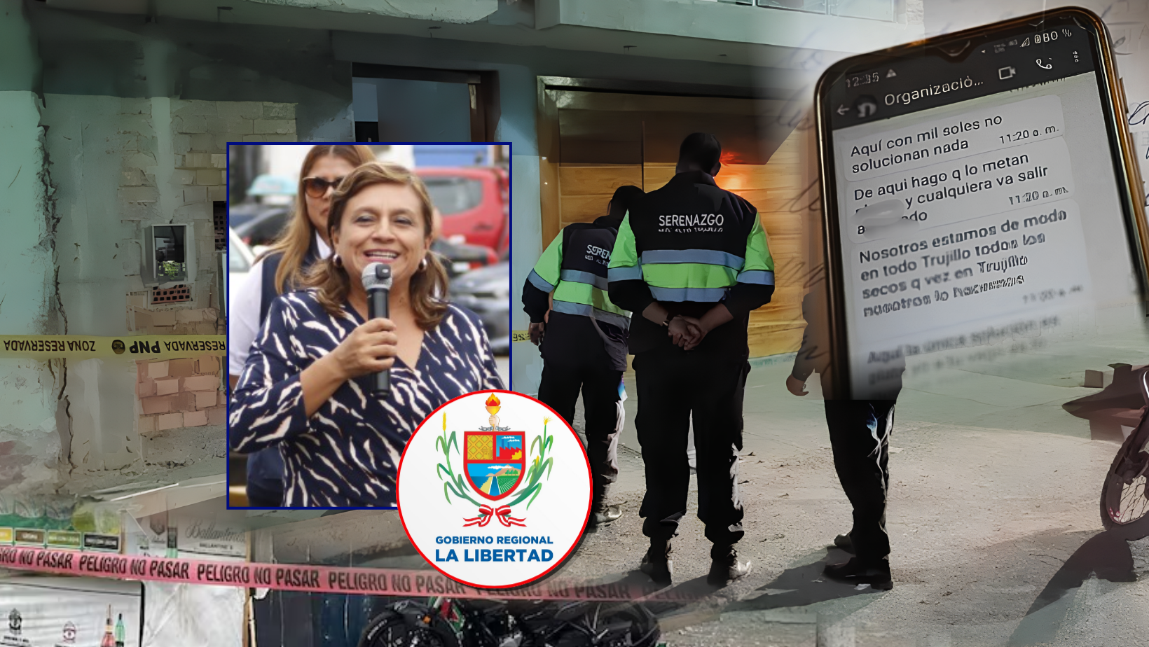 Gobierno Regional asegura que las detonaciones y extorsiones han disminuido en Trujillo