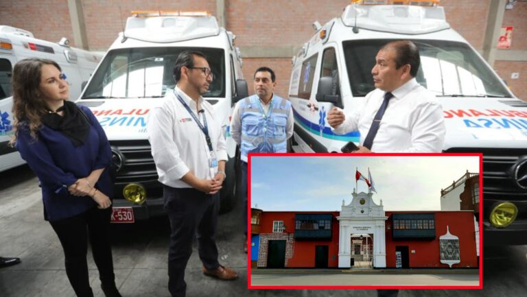 La Libertad: Ministro llama la atención a autoridades por ambulancias almacenadas