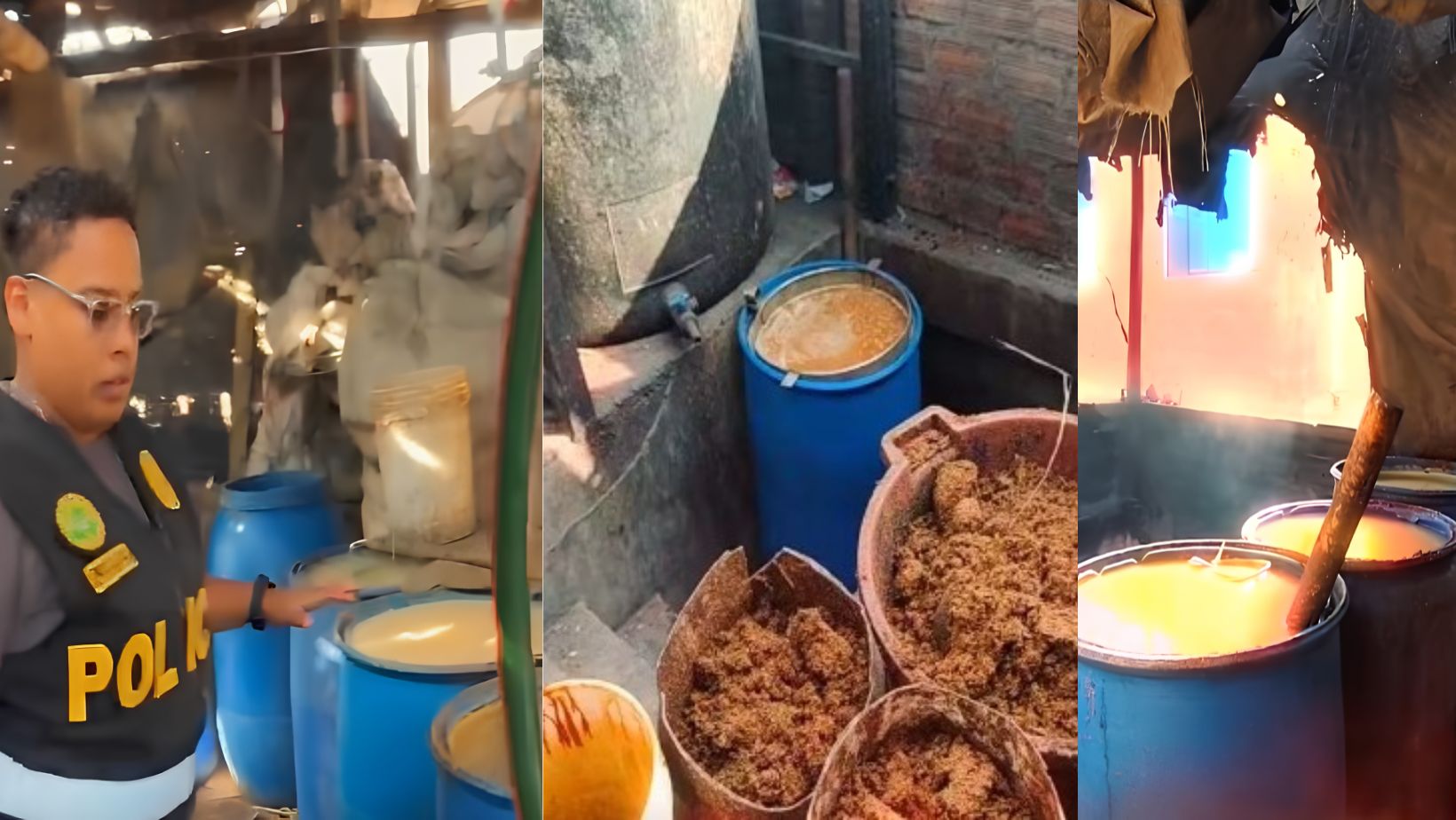 Trujillo: Envasaban chicha de jora en condiciones insalubres y las vendían en mercados