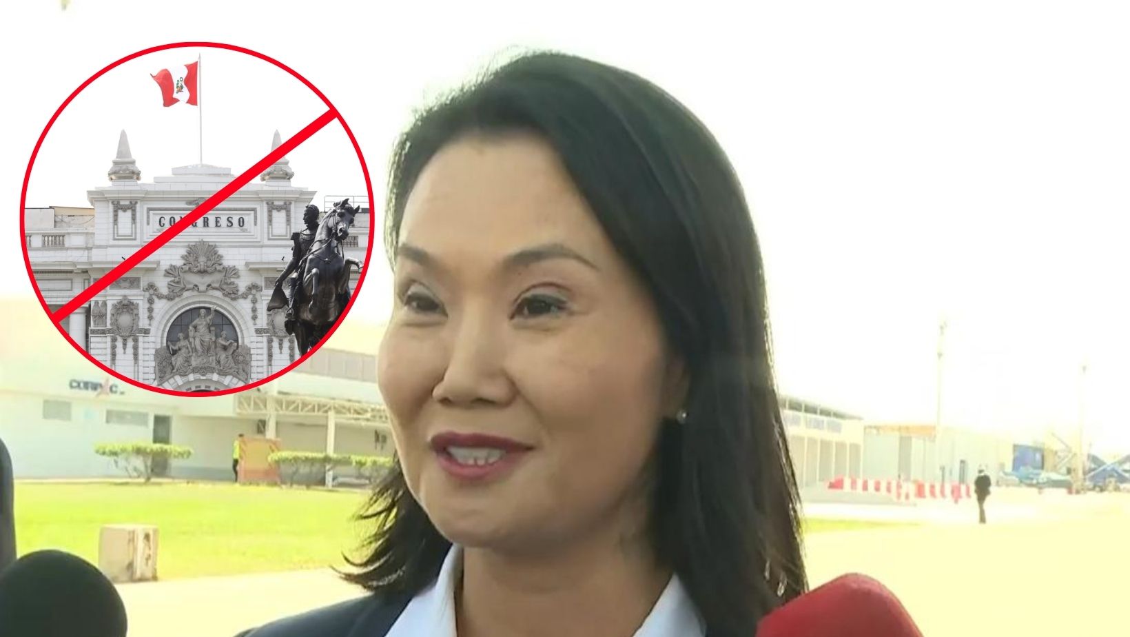 Keiko Fujimori: “Rechazo, categóricamente, la posibilidad de un cierre del Congreso”