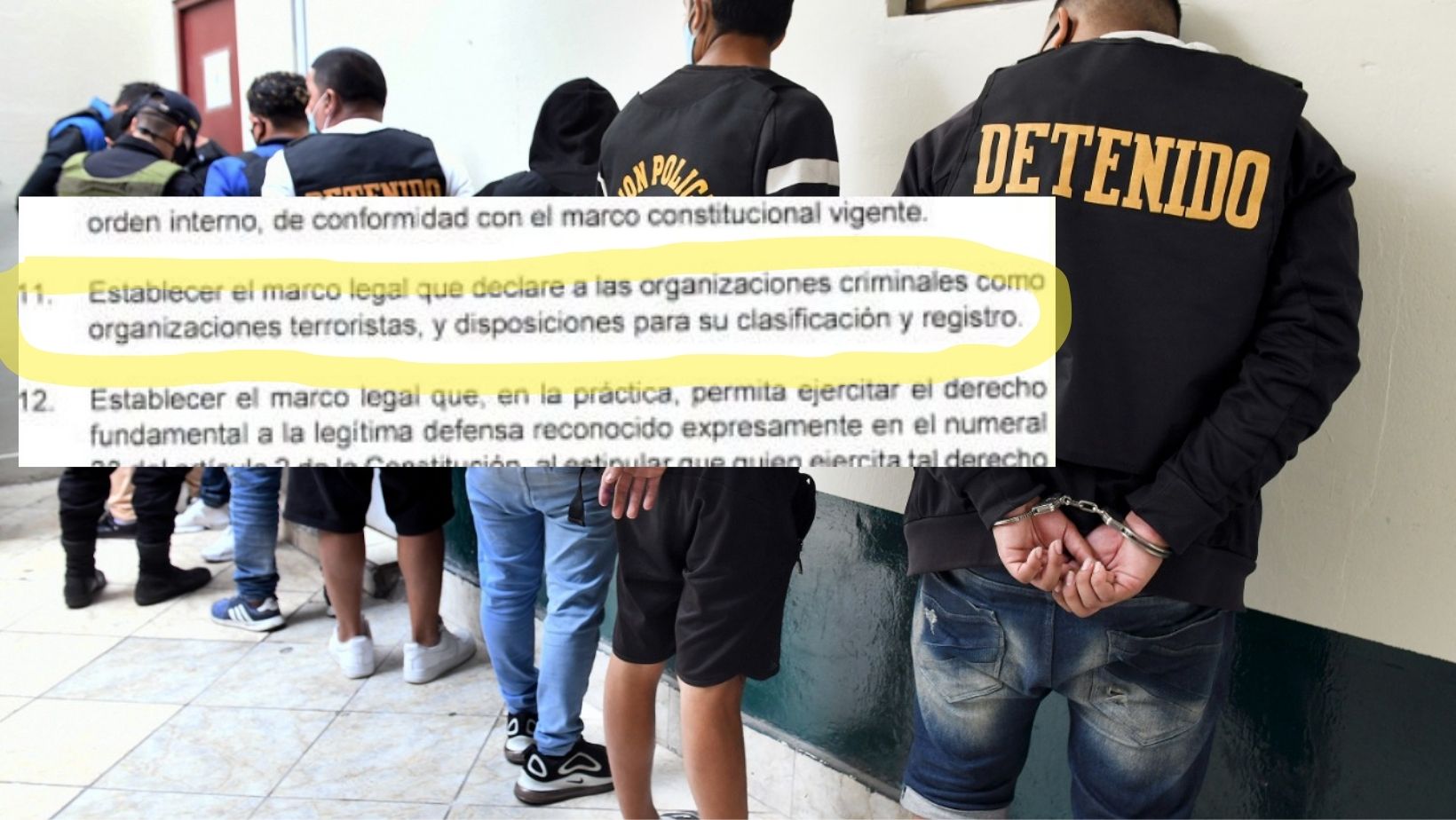 Keiko Fujimori pide facultad legislativa para declarar terroristas a organizaciones criminales