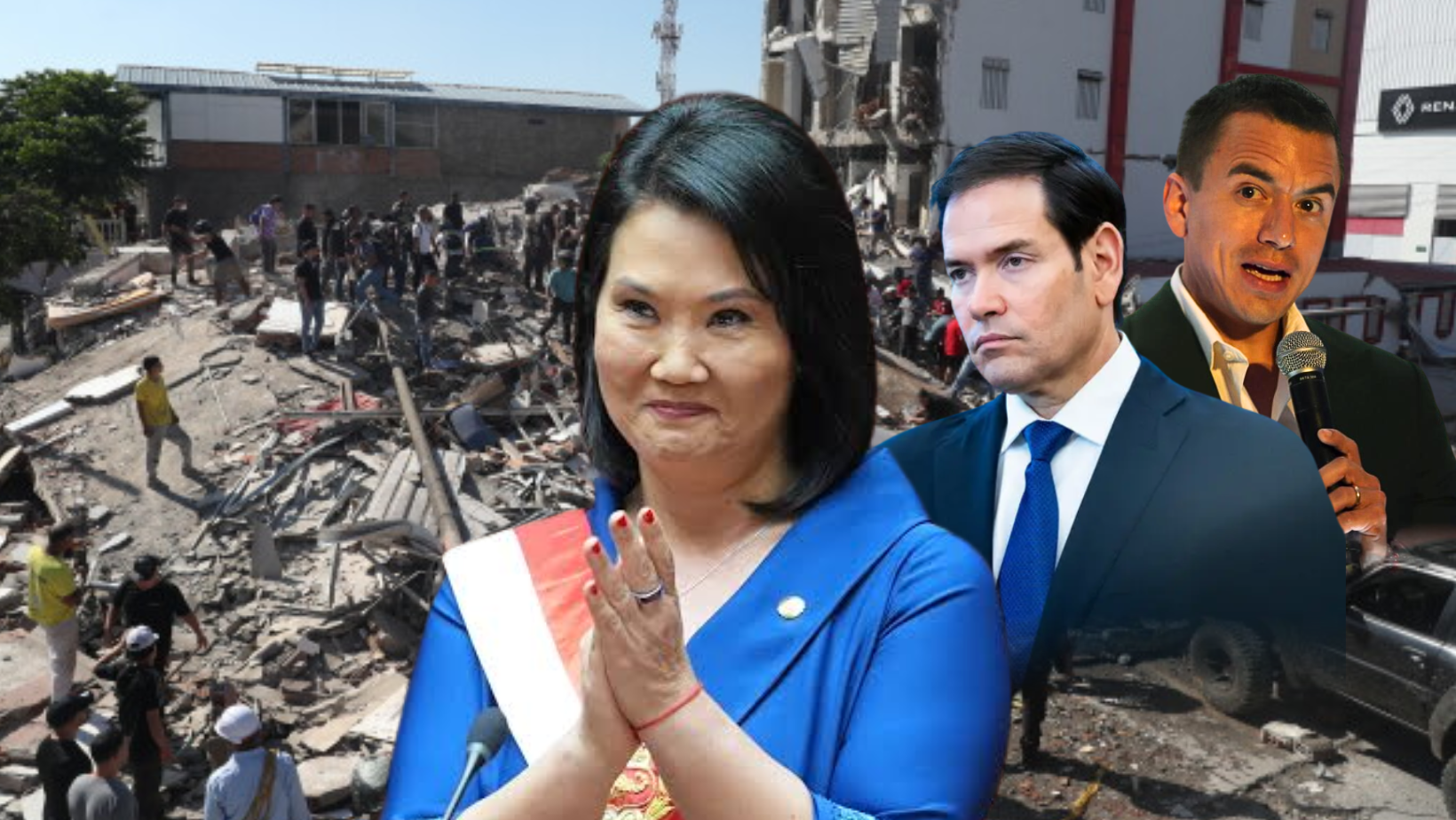 Keiko Fujimori y demás presidentes se pronuncian tras terremoto que dejó más de 100 fallecidos en Colombia
