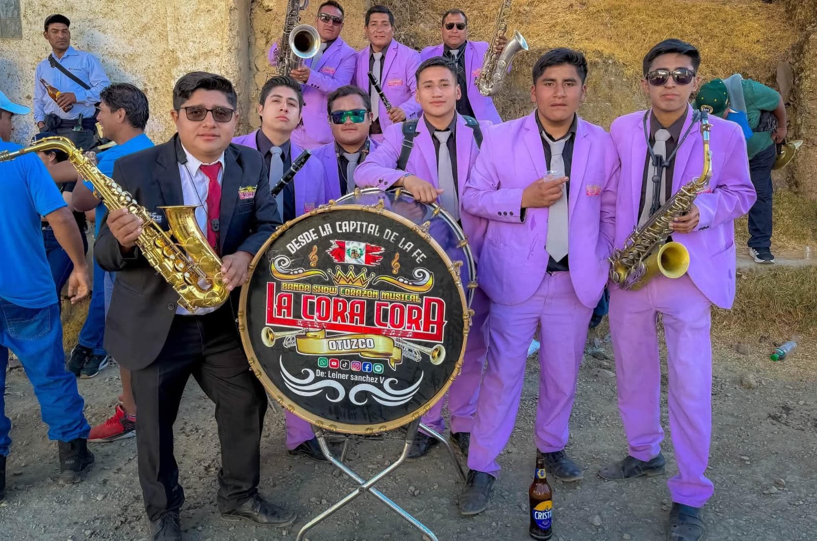 Roban instrumentos a banda musical "La Cora Cora de Otuzco" cuando viajaban para presentación