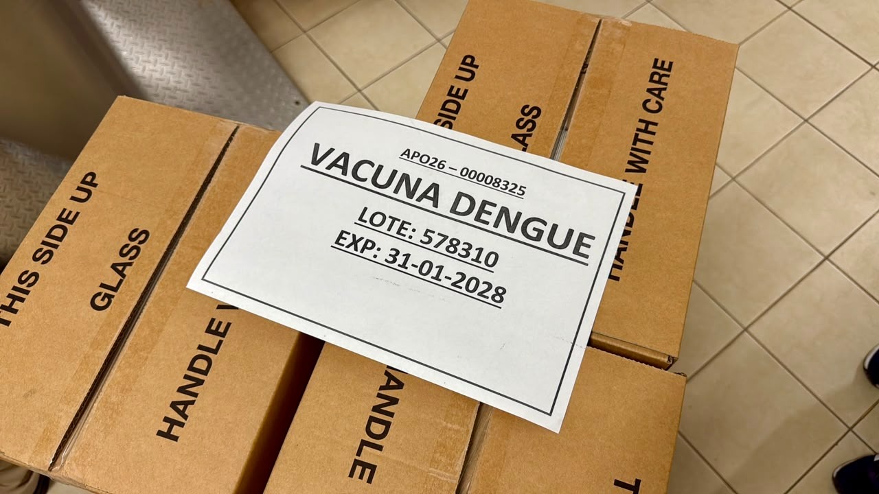 Por primera vez llegan vacunas contra el dengue a La Libertad