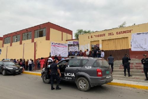 Alto Trujillo: intervienen a menores de edad tras ataque extorsivo en colegio Virgen del Carmen
