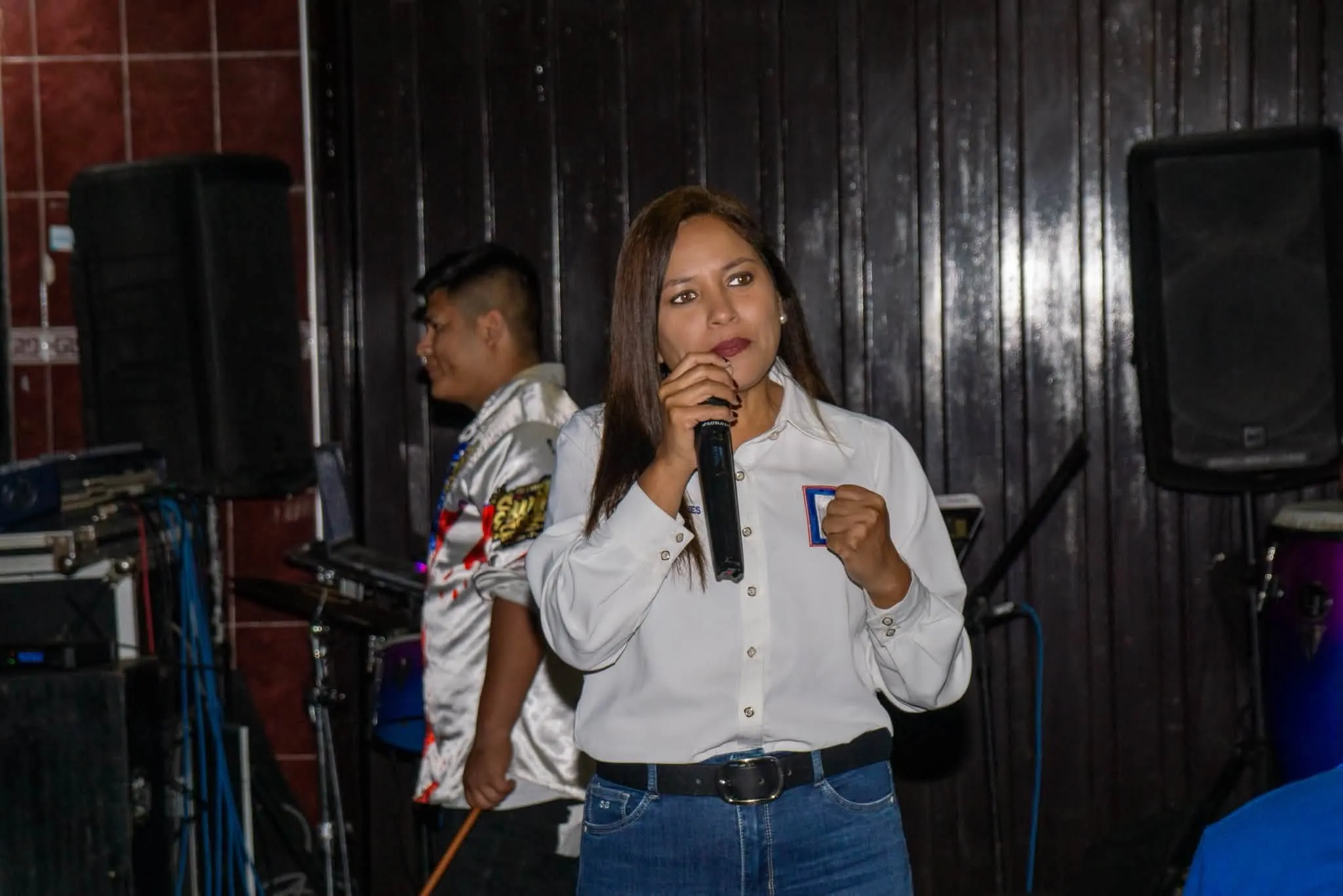 MASIVA CONVOCATORIA ACOMPAÑA A SANDRA TERRONES EN PUEBLO LIBRE