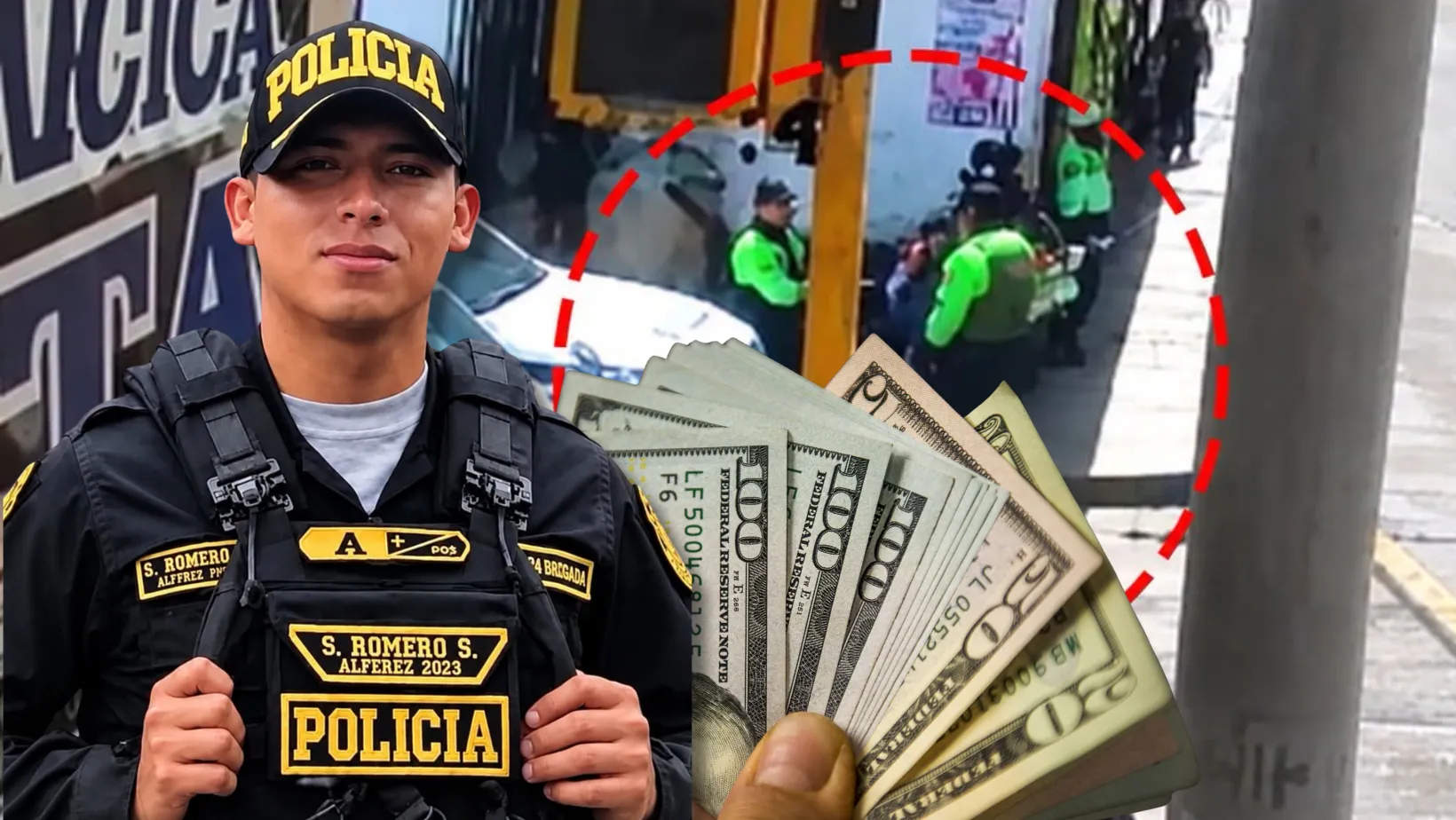Policía trujillano recibe 9 meses de prisión preventiva por presunto despojo de US$60 mil a joven en Juliaca