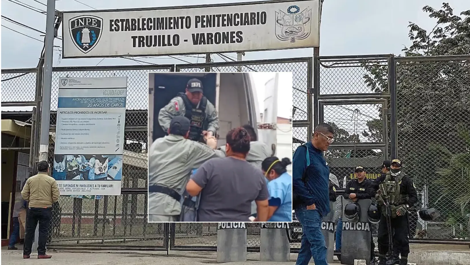 Interno de penal El Milagro fallece tras ser trasladado al Hospital Regional de Trujillo