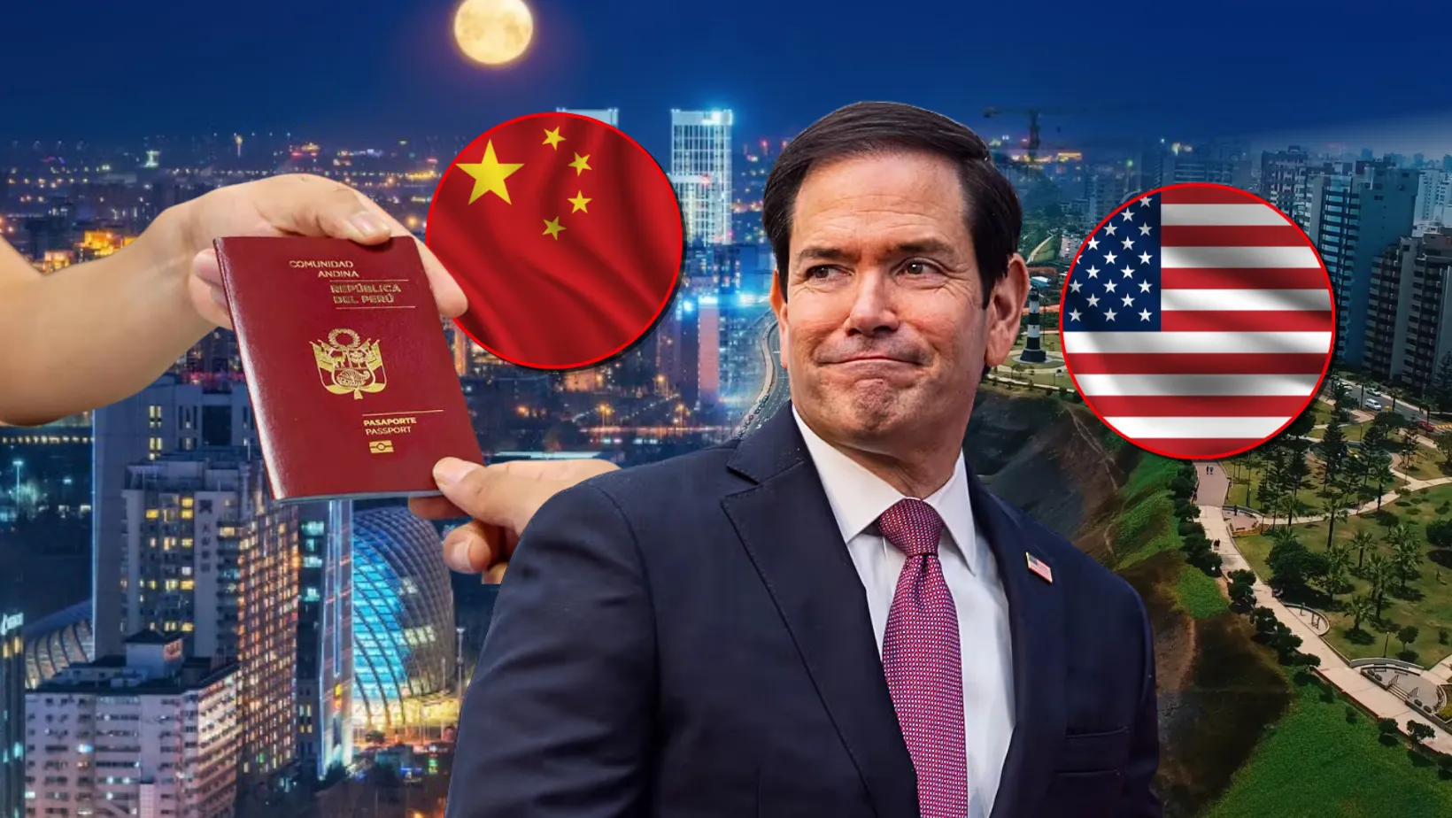 China permite ingreso de peruanos sin visa poco antes de la llegada de Marco Rubio al Perú