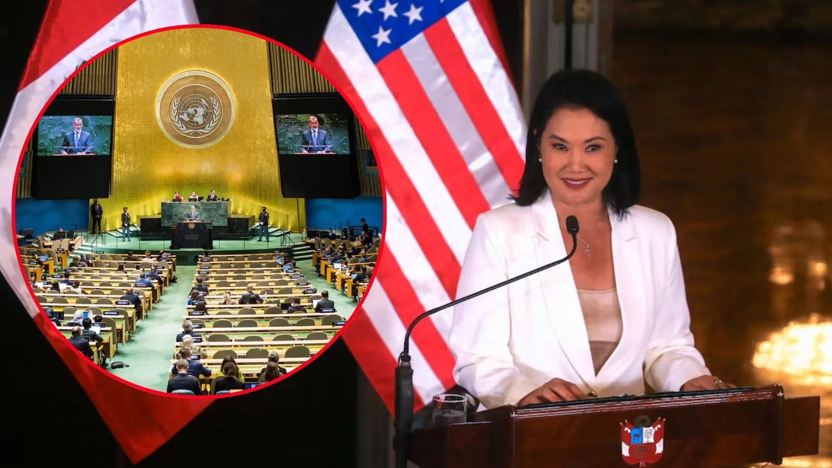 Keiko Fujimori alista su primer viaje al extranjero y pide permiso al Congreso