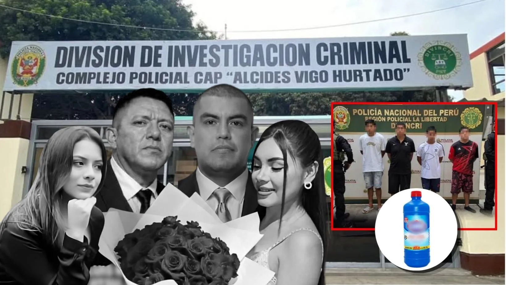 Trujillo: Implicado en matanza intentó suicidarse tomando lejía