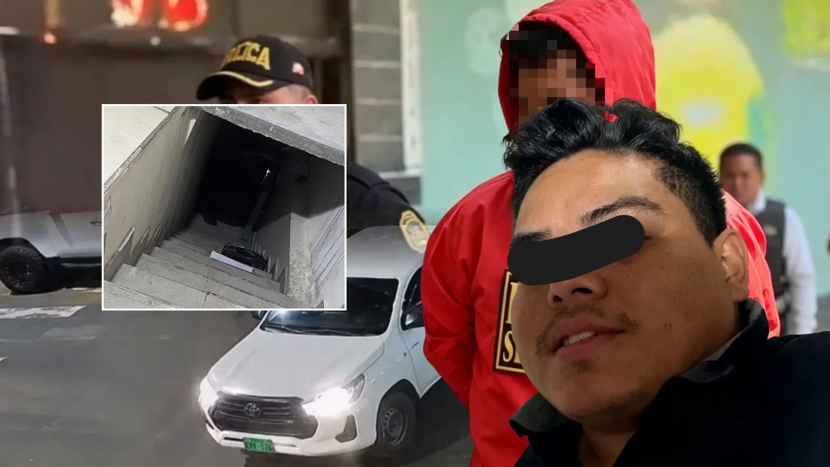 Trasladan a Trujillo a detenido que brindó auto y búnker para el s3cu3str0