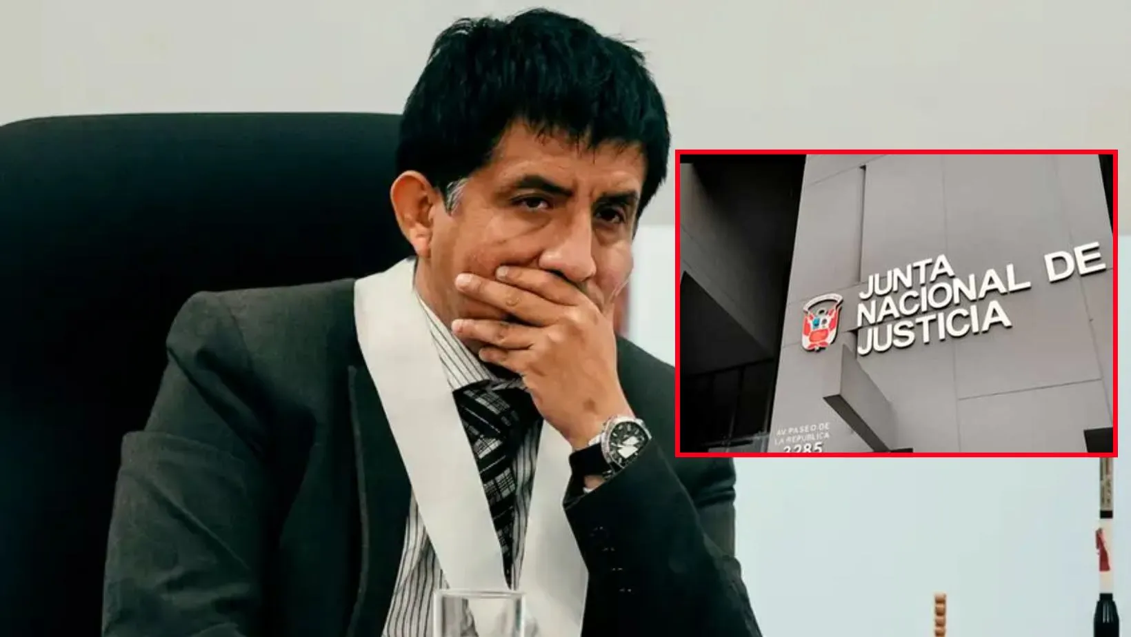 Juez Concepción Carhuancho denunciaría a JNJ por destituirlo y busca su reposición