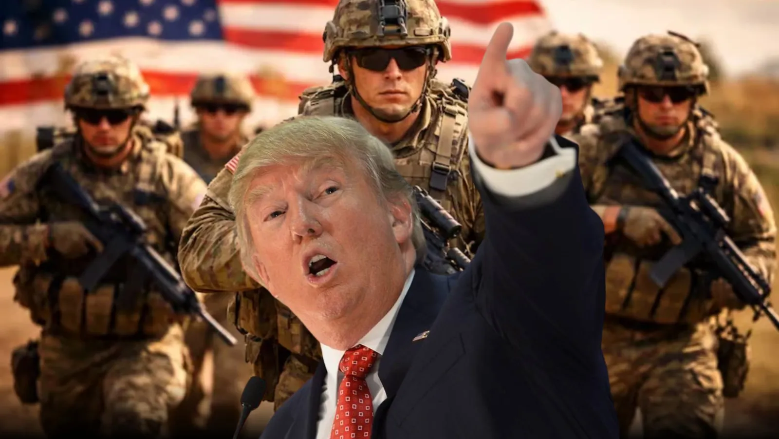 Trump amenaza con su poderío militar a Latinoamérica si se "interponen en su camino".