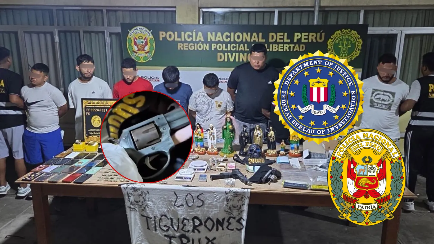 Nueve extranjeros son los primeros detenidos por el FBI y la PNP en Huanchaco