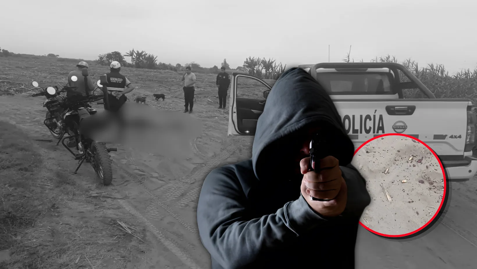 La Libertad: Asesinan a hombre a balazos en centro poblado Santa Elena, en Virú  