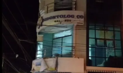 Guadalupe: un herido de gravedad deja explosión por atentado con explosivos cerca a clínica