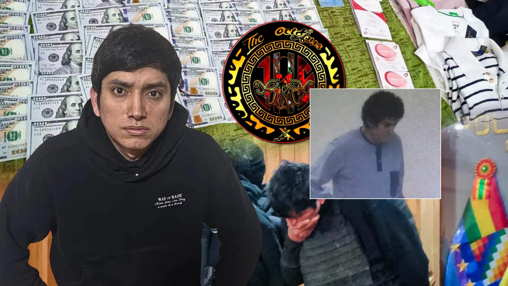 Jhonsson Pulpo casi logra escapar por segunda vez de la Policía en Bolivia
