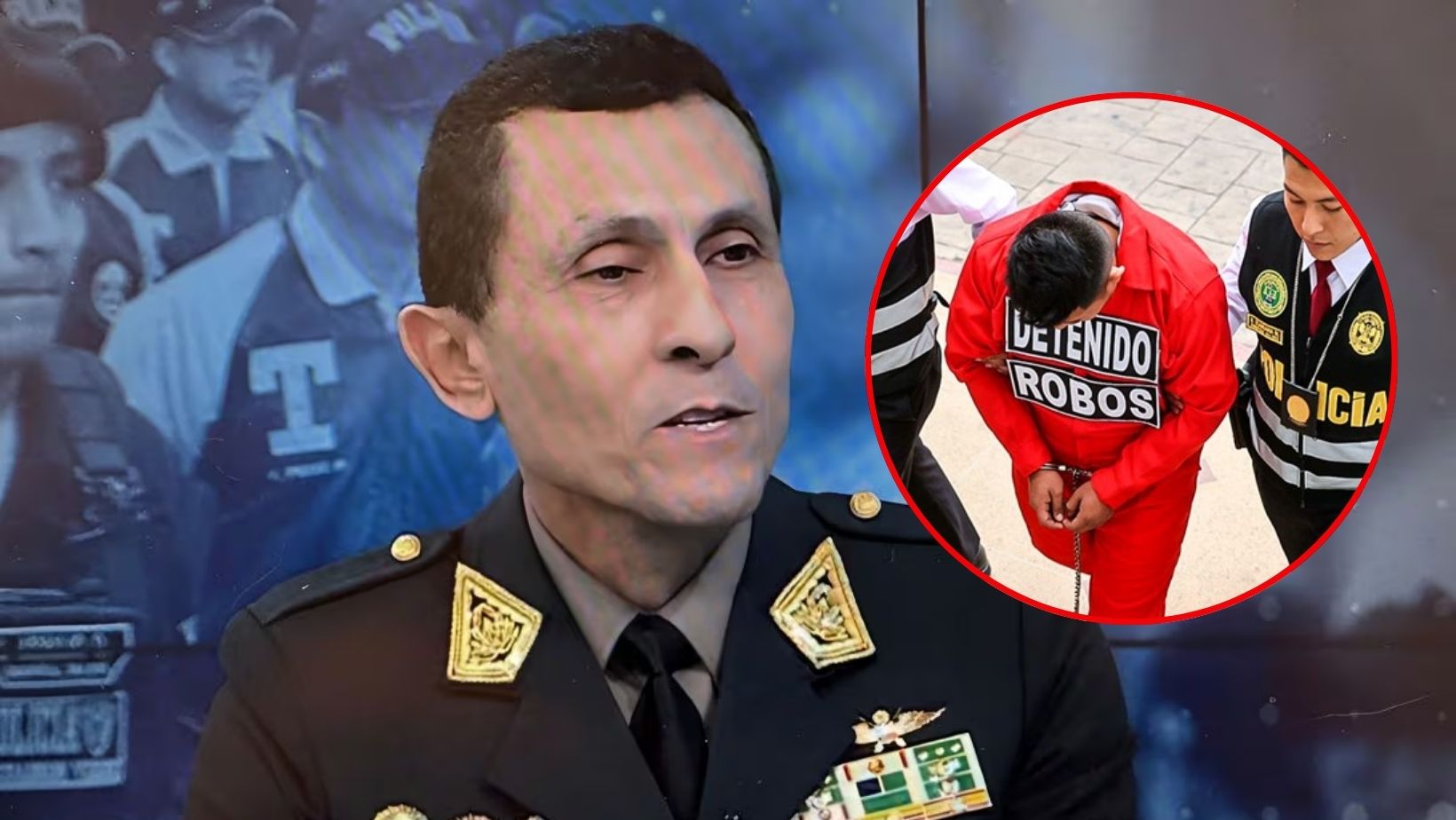 Nuevo jefe PNP: “La Policía le va a dar tranquilidad (a la población) en algún momento”