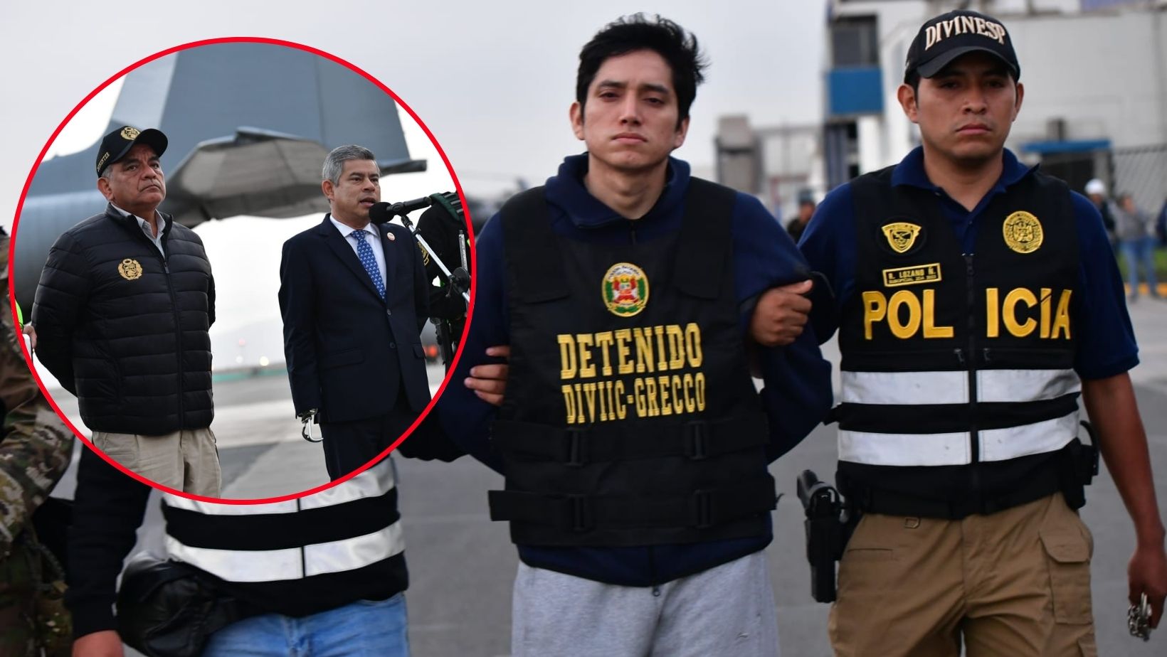 “Jhonsson Pulpo” llegó a Lima y está en la Dirección de Lavado de Activos de la Policía