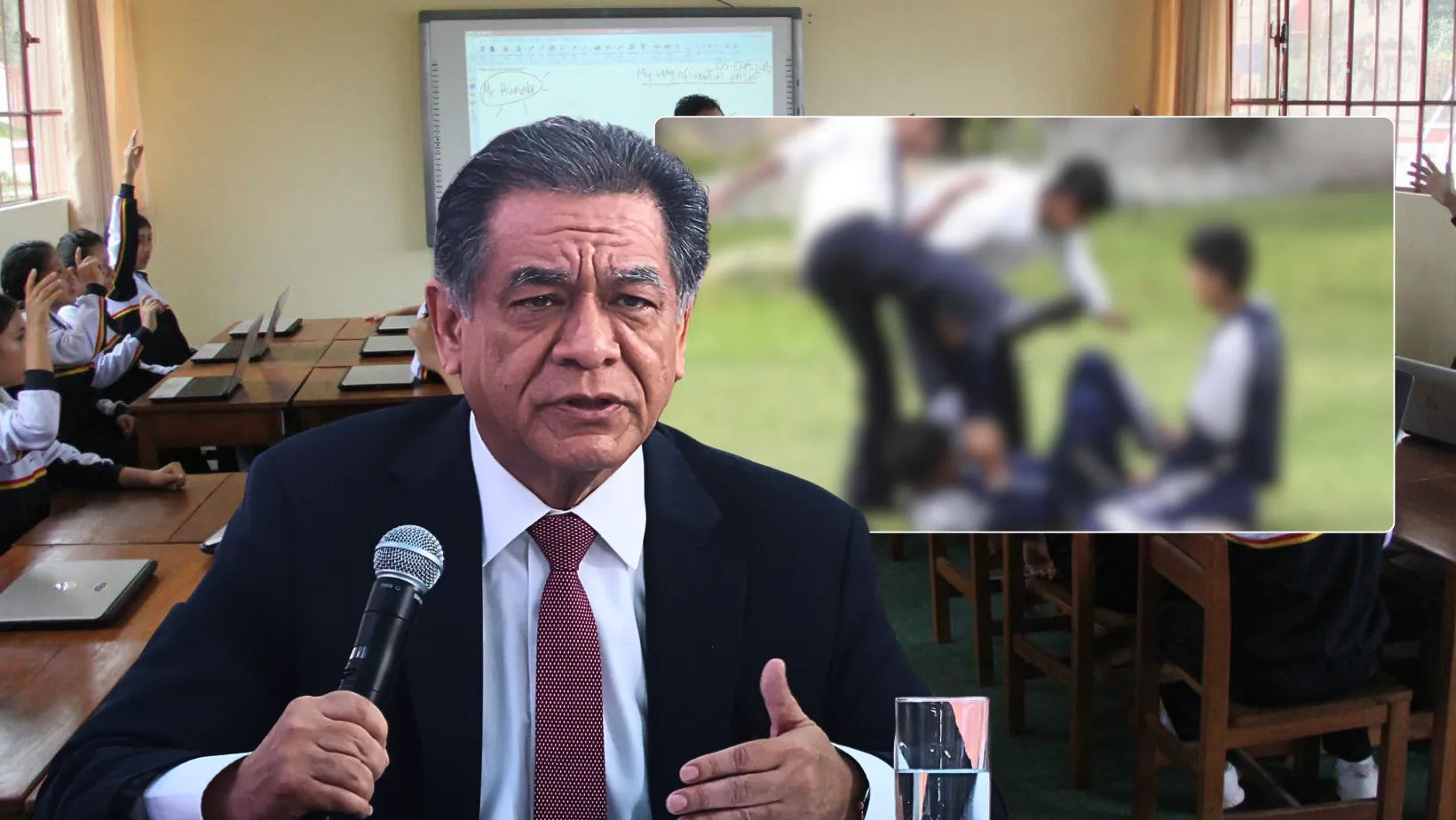 Ministro de Keiko confirma retorno de expulsión para escolares que cometan faltas graves