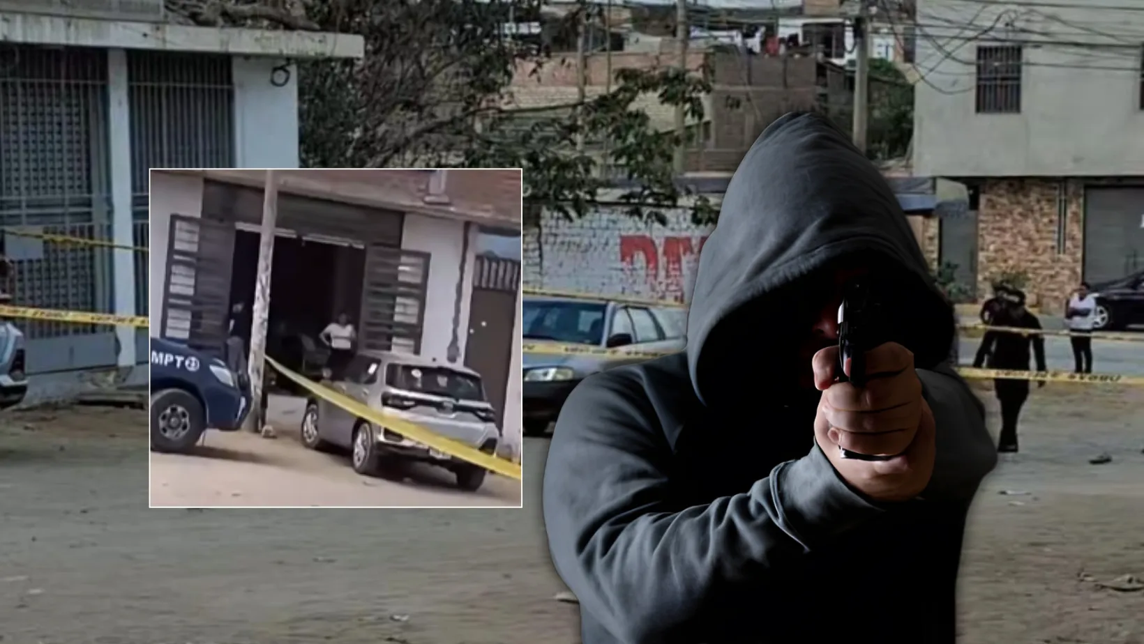 Delincuentes atacan a ingenieros de obra y dejan carta extorsiva en Alto Trujillo