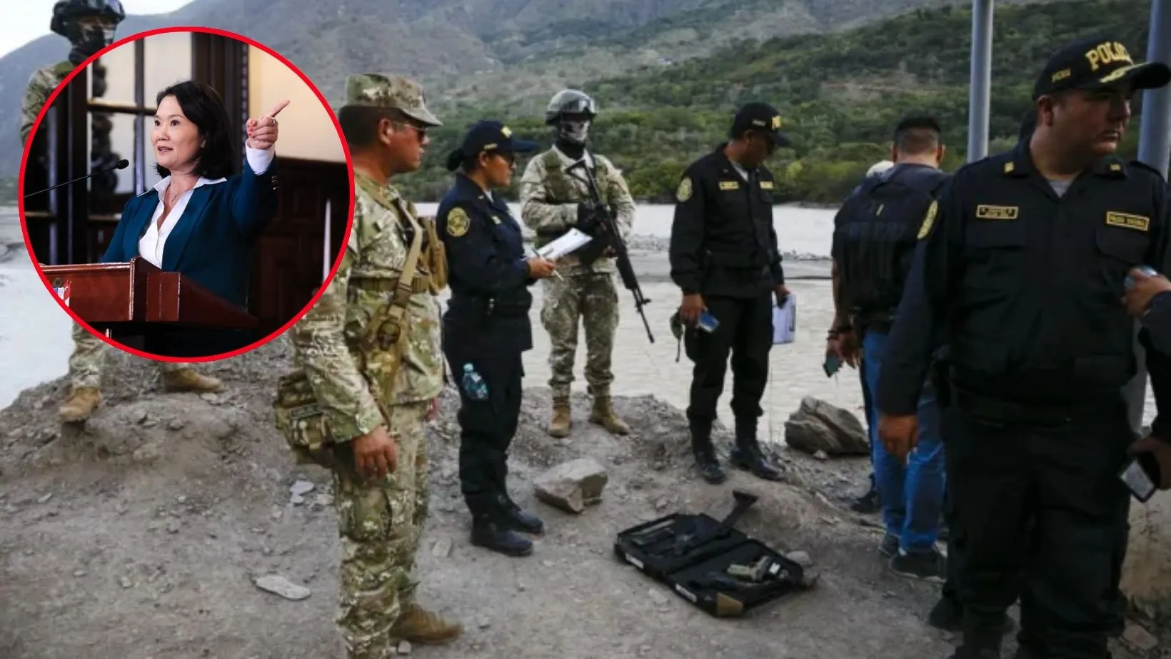 ¿Funcionará?: Keiko Fujimori creará unidad militar-policial que actuará contra el crimen 