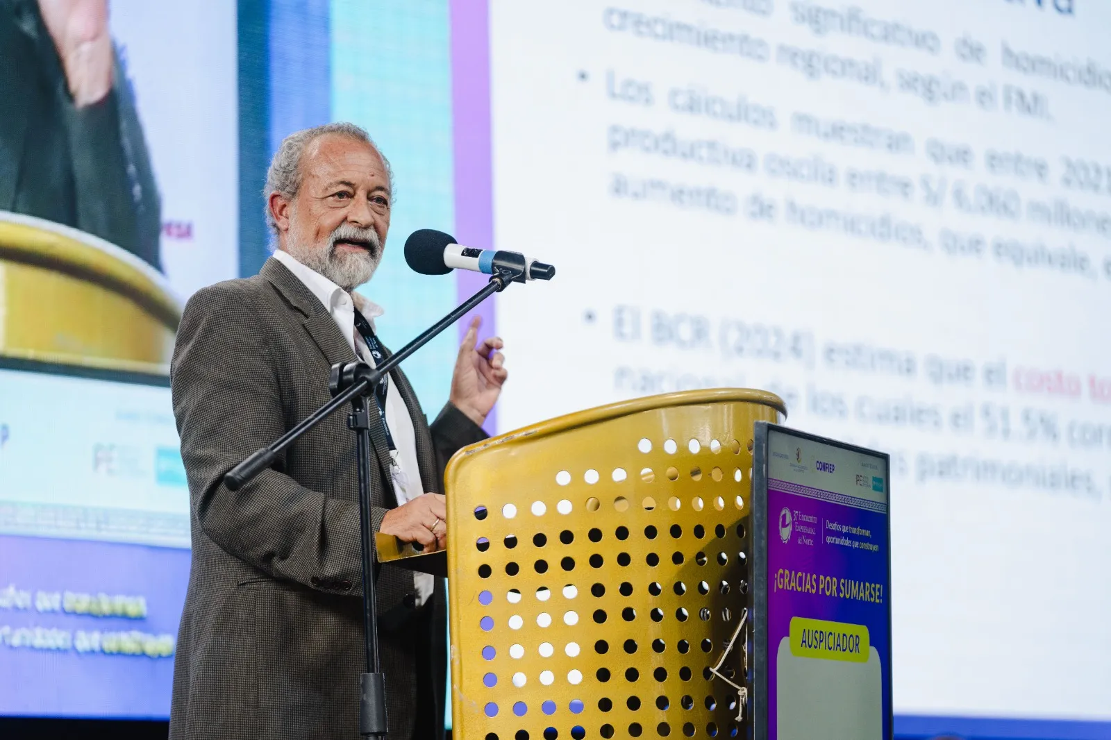 ENCUENTRO EMPRESARIAL ALERTA SOBRE DELINCUENCIA, CORRUPCIÓN Y EL FENÓMENO EL NIÑO
