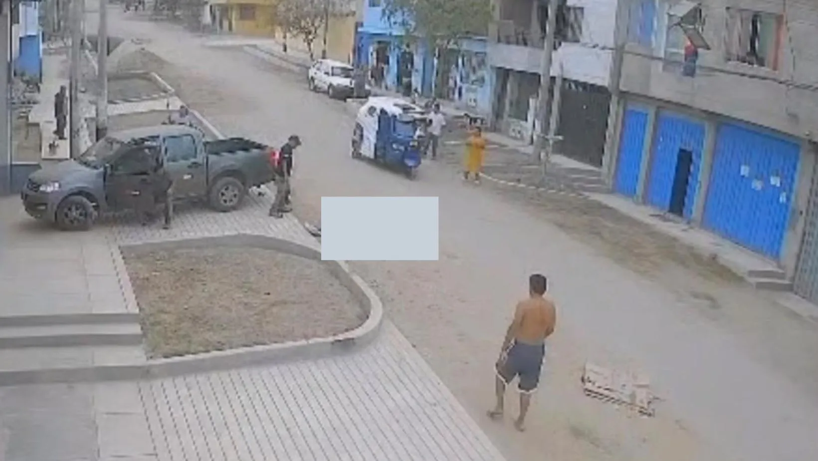 Delincuentes intentan secuestrar a empresario, pero le disparan a cómplice venezolano