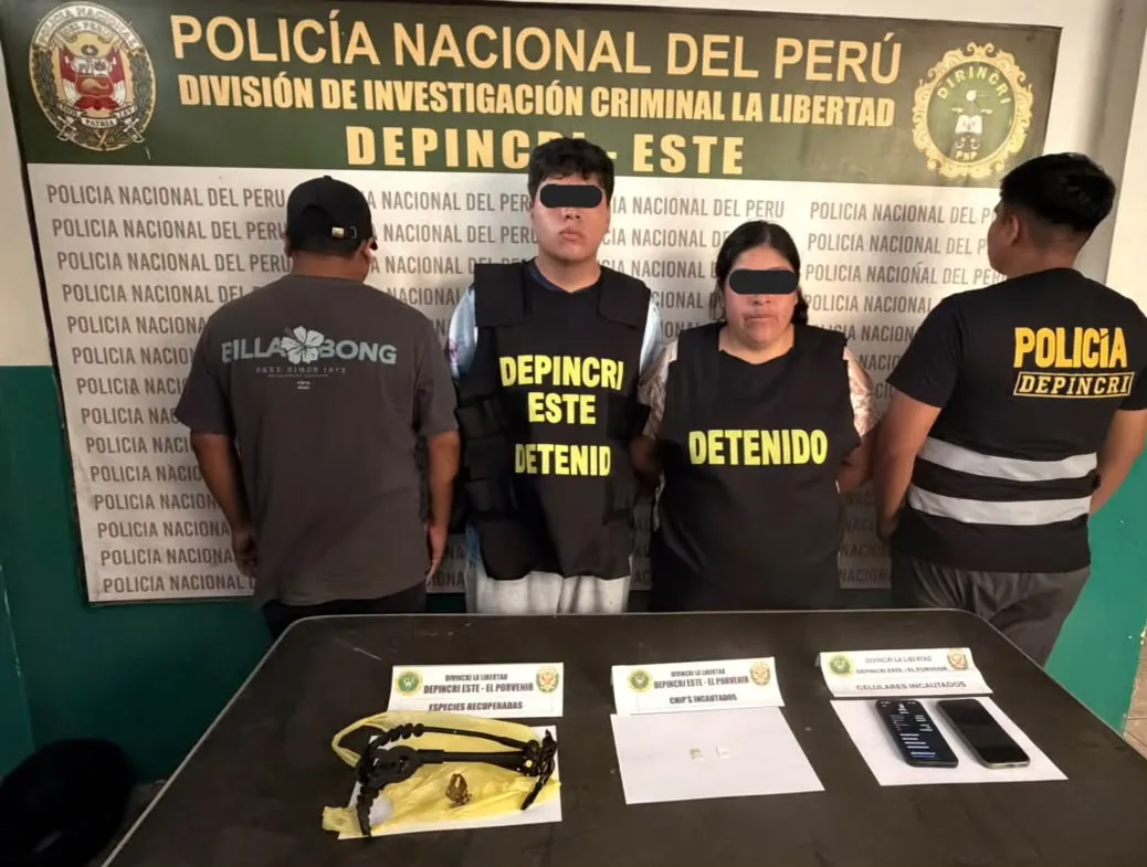 Detienen a presuntos integrantes de "Los Facheros de Trux" ante un caso de extorsión