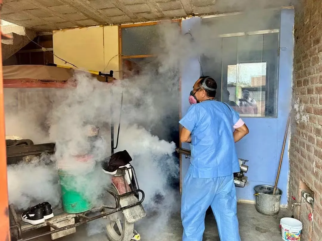 Gobierno Regional programan fumigación en 2,000 viviendas ante avance del dengue en Ascope